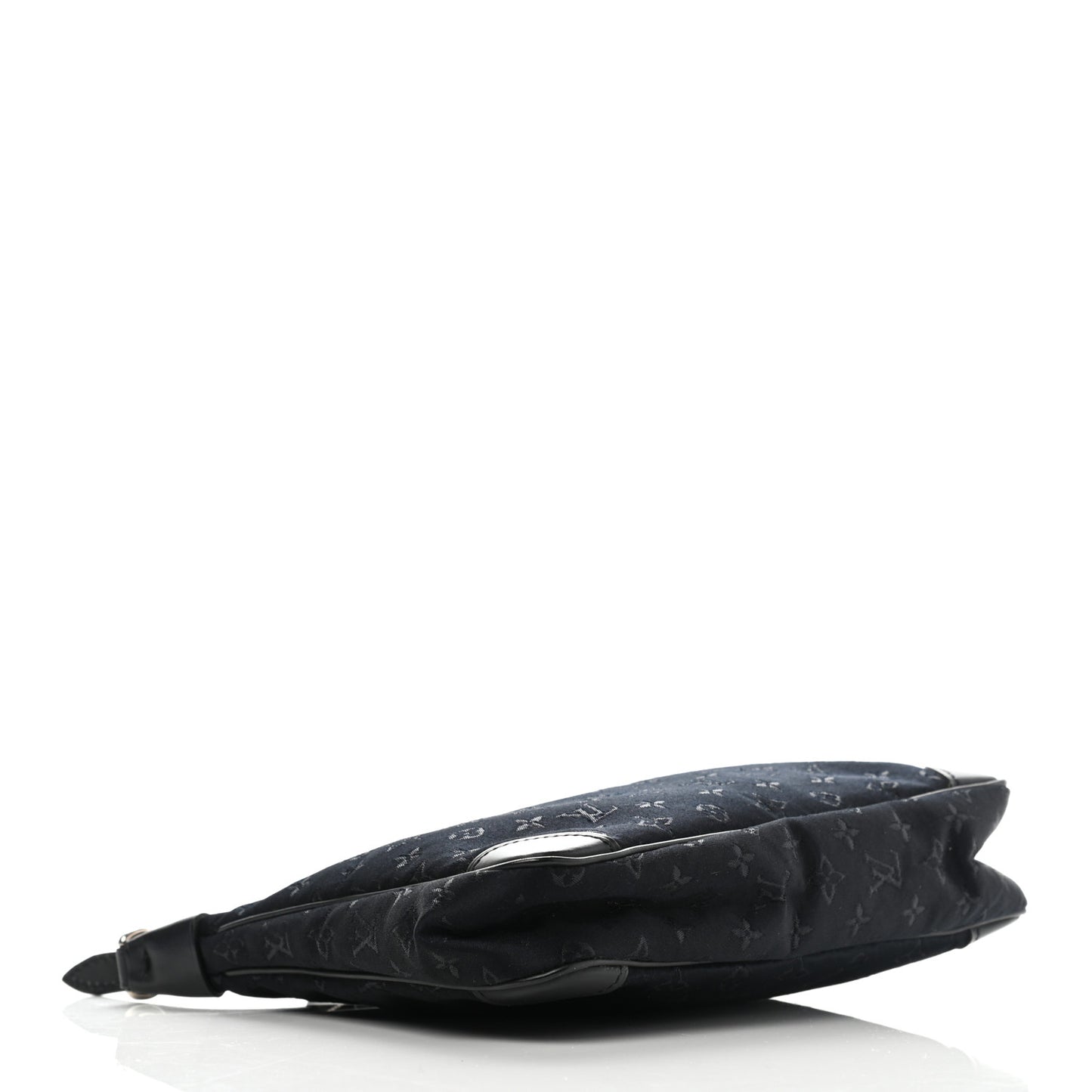 Satin Monogram Little Boulogne Black