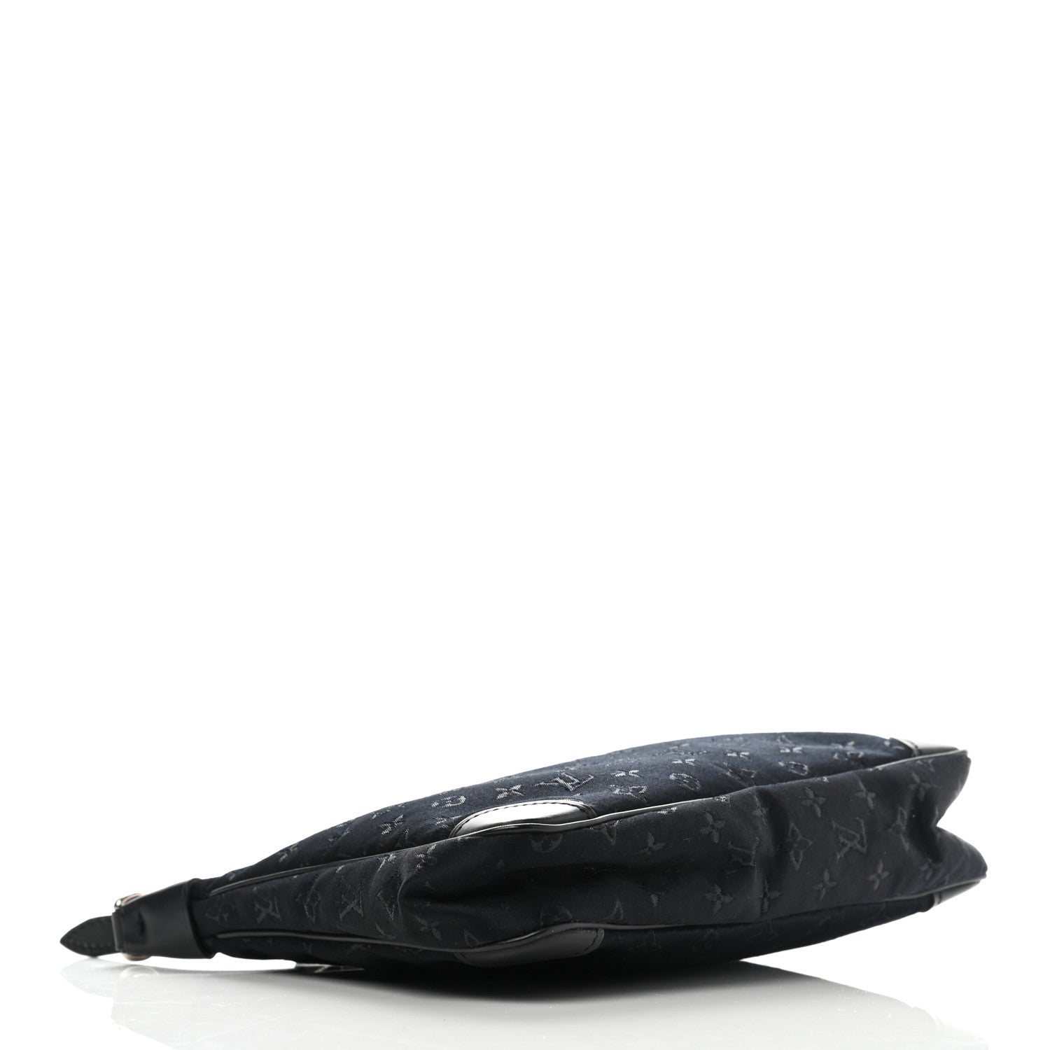 Louis Vuitton Satin Monogram Little Boulogne Black 4 of 7