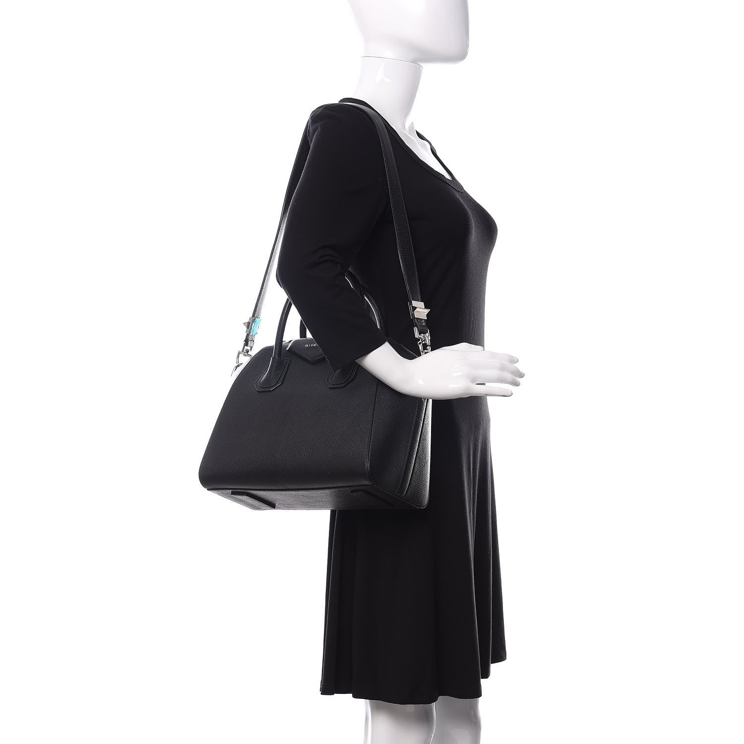 Givenchy Sugar Goatskin Small Antigona Black 2 of 10