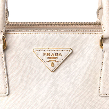 Prada Saffiano Medium Galleria Double Zip Tote Talco 17 of 17