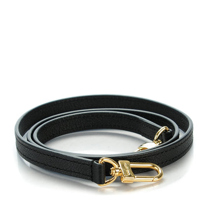Louis Vuitton Calfskin Shoulder Strap Black 1 of 5