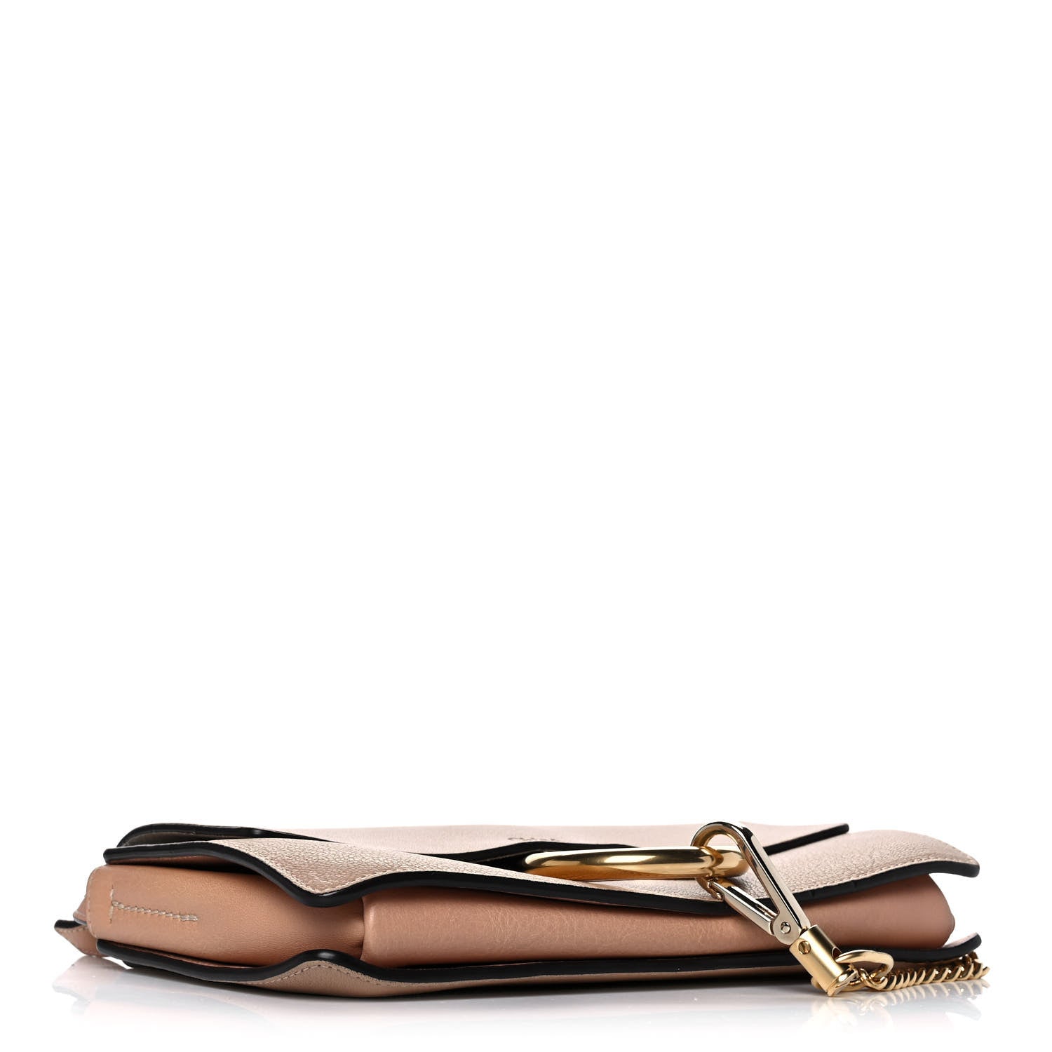 Chloe Goatskin Small Faye Shoulder Bag Biscotti Beige 4 of 9