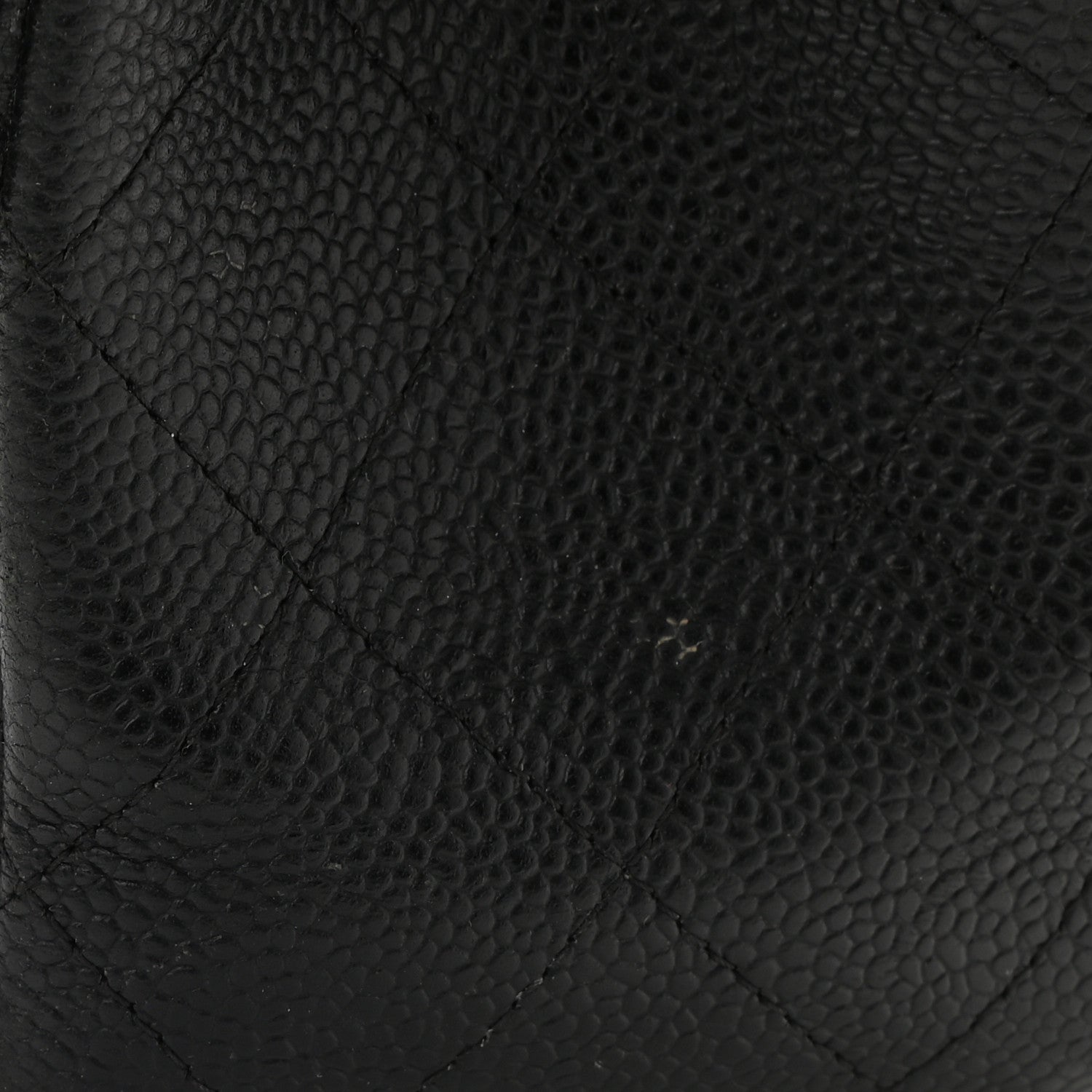 Chanel Caviar Quilted Jumbo Double Flap Black 11 of 12