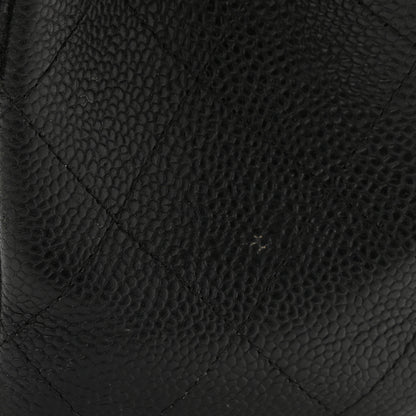 Chanel Caviar Quilted Jumbo Double Flap Black 11 of 12