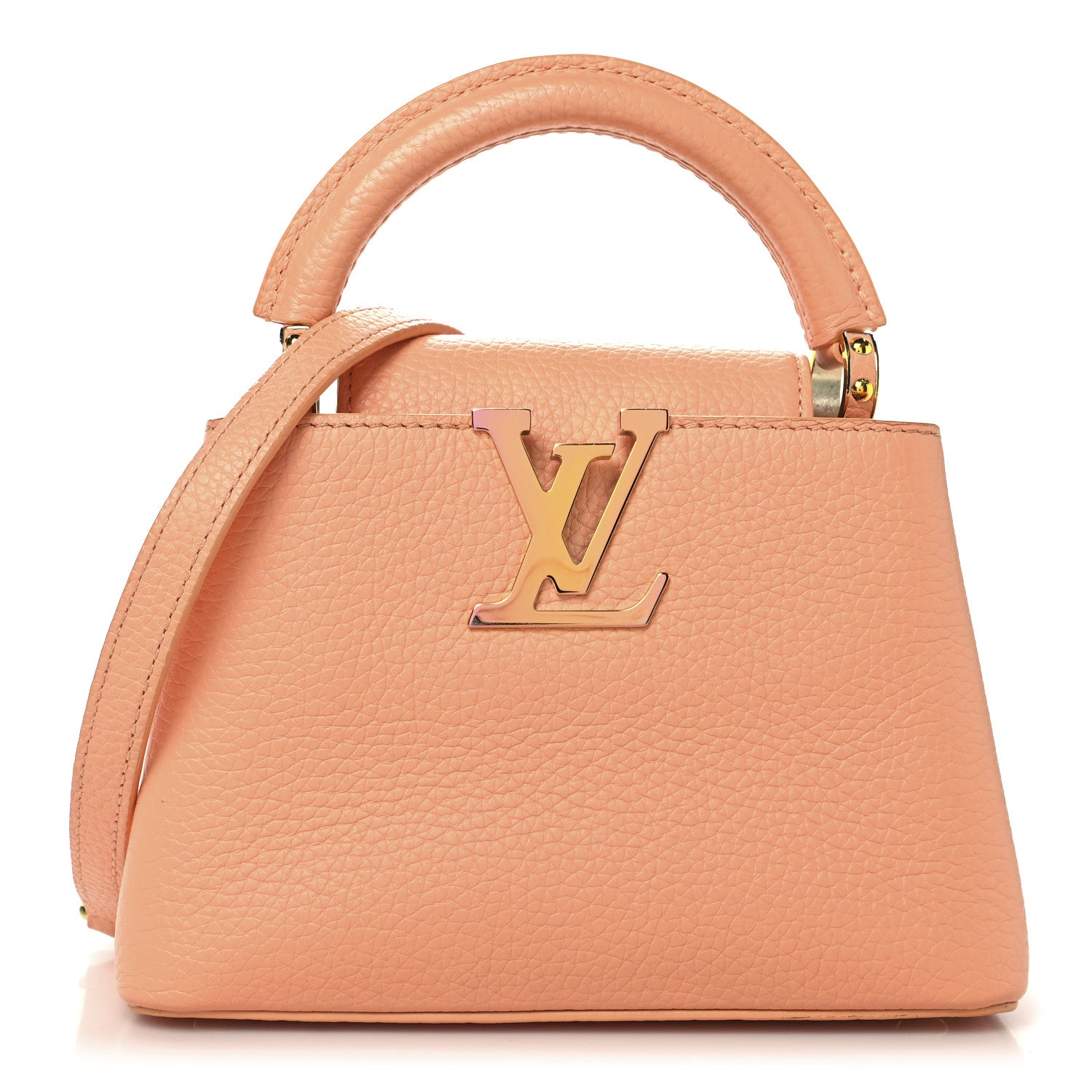 Louis Vuitton Taurillon Mini Capucines Abricot 1 of 9