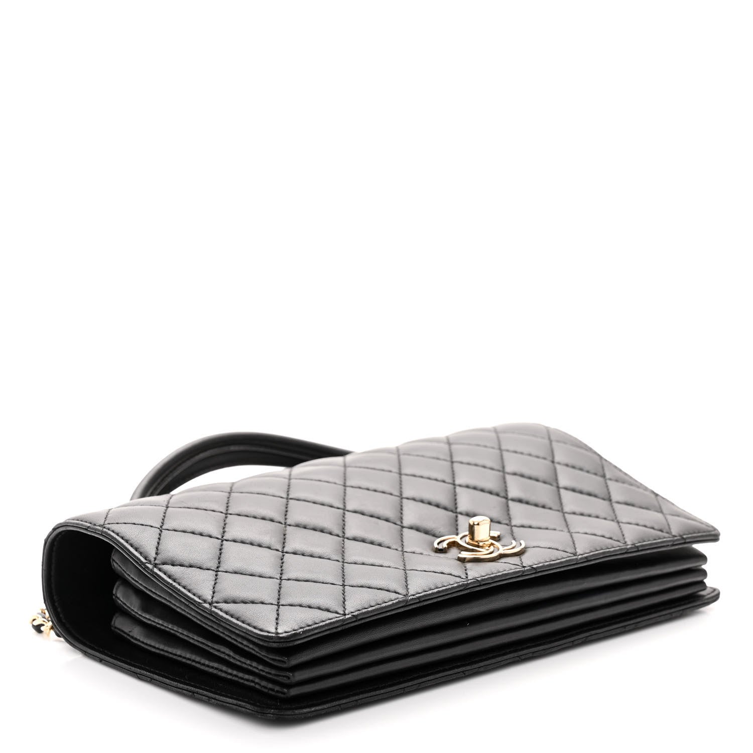 Chanel Lambskin Quilted Small Citizen Chic Flap Black 4 of 10