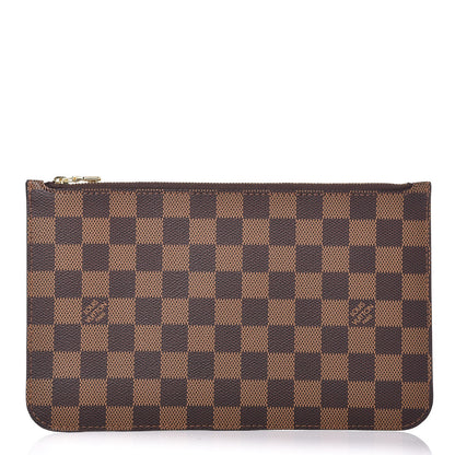 Louis Vuitton Damier Ebene Neverfull MM GM Pochette 1 of 7