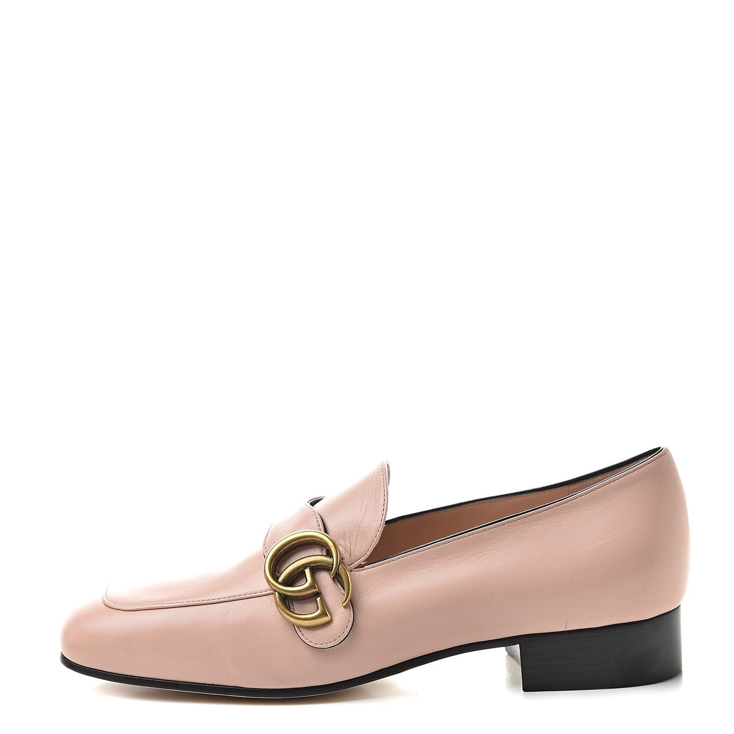 Malaga Kid Womens GG Marmont Loafers 37 Perfect Pink