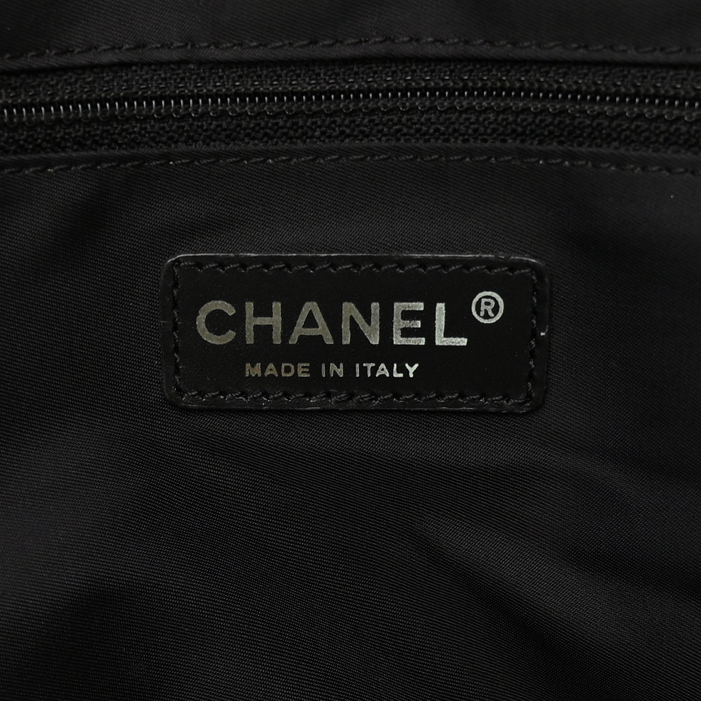 Nylon Large Travel Tote Black