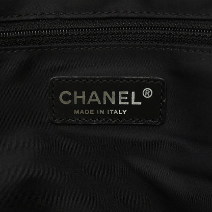 Chanel Nylon Large Travel Tote Black 6 of 11