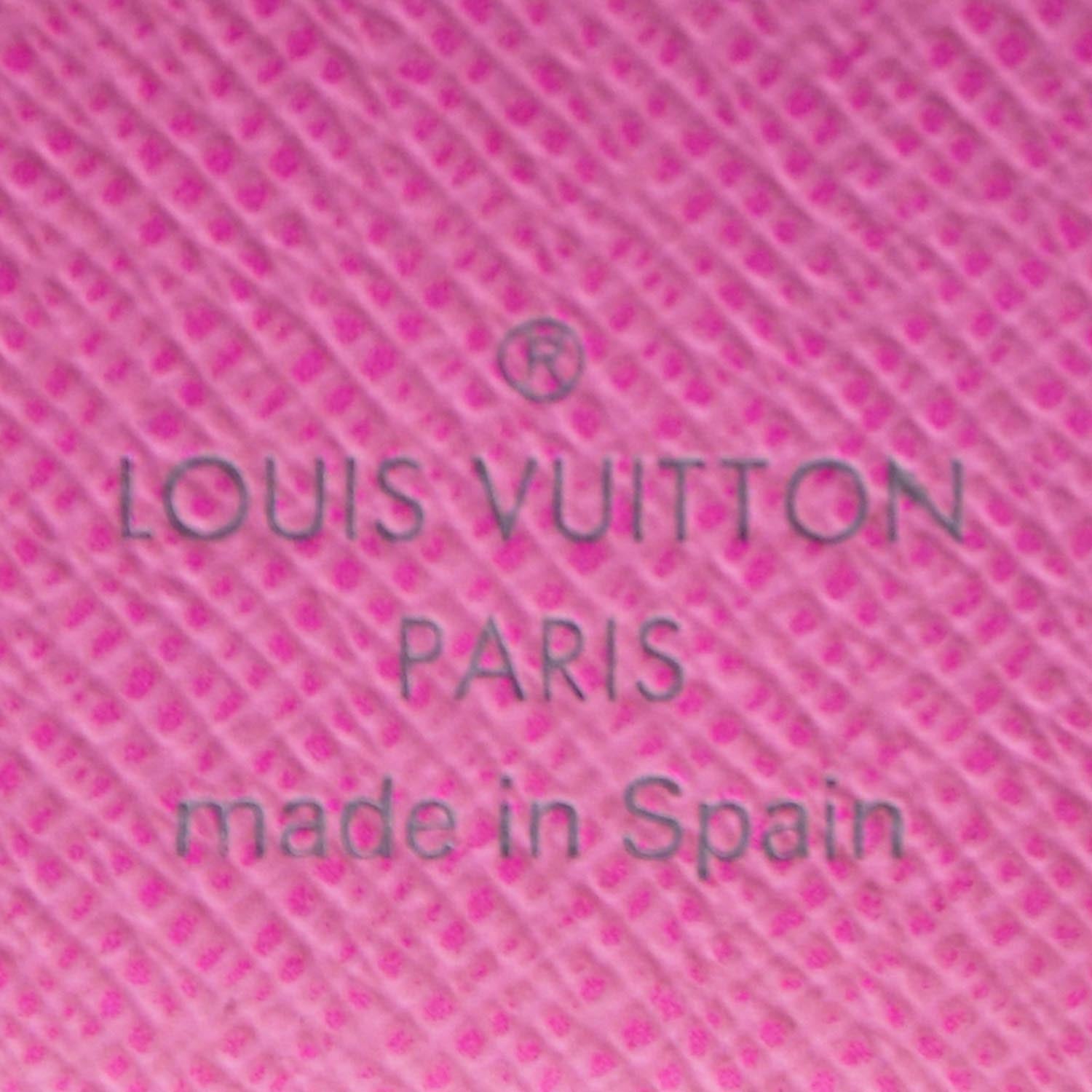 Louis Vuitton Monogram Multicolor Insolite Wallet Litchi 6 of 7