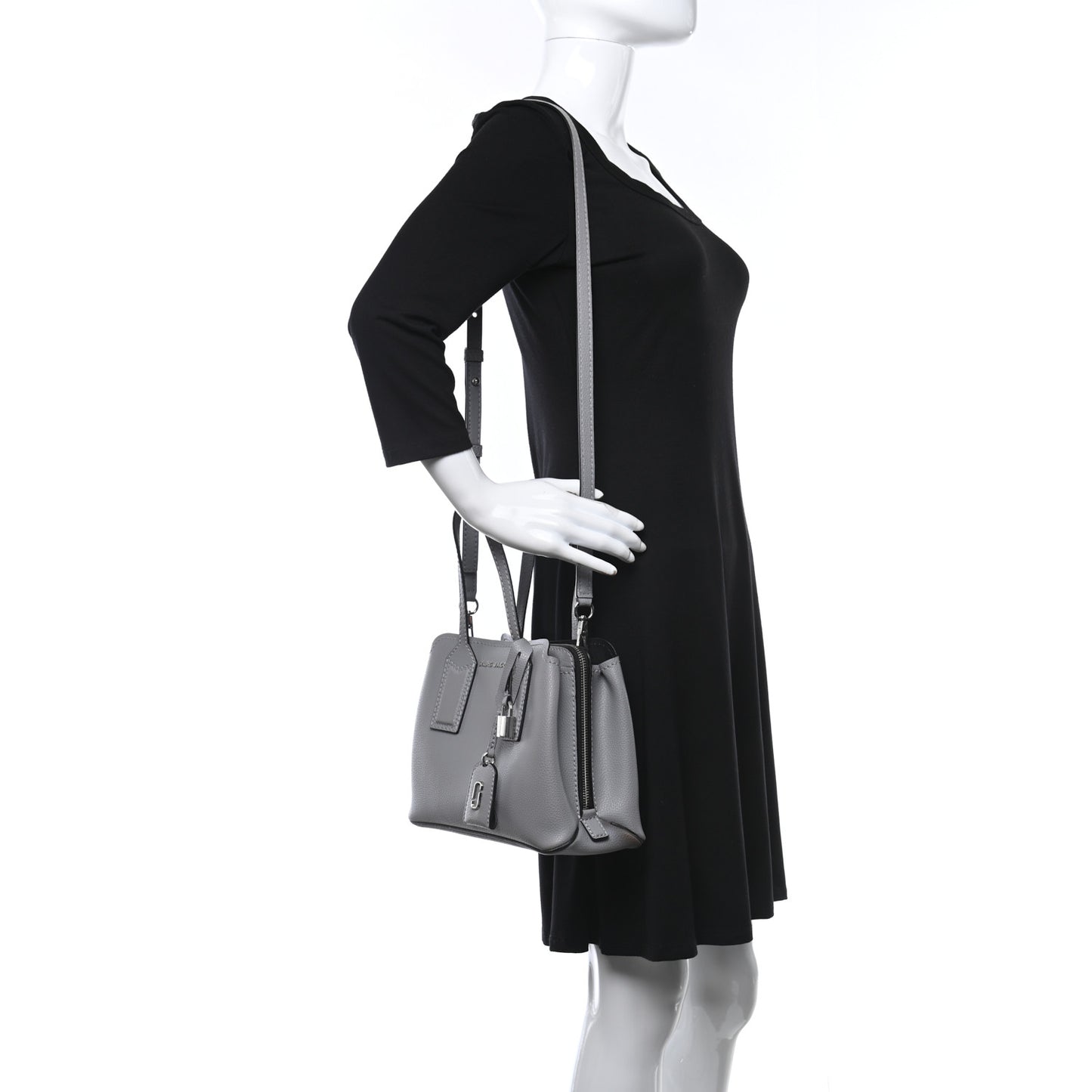 Pebbled Calfskin The Editor 29 Tote Grey