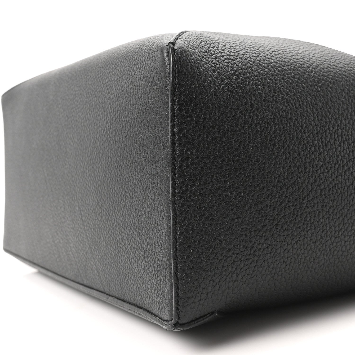 Loewe Grained Calfskin Large Puzzle Edge Bag Black 9 of 9