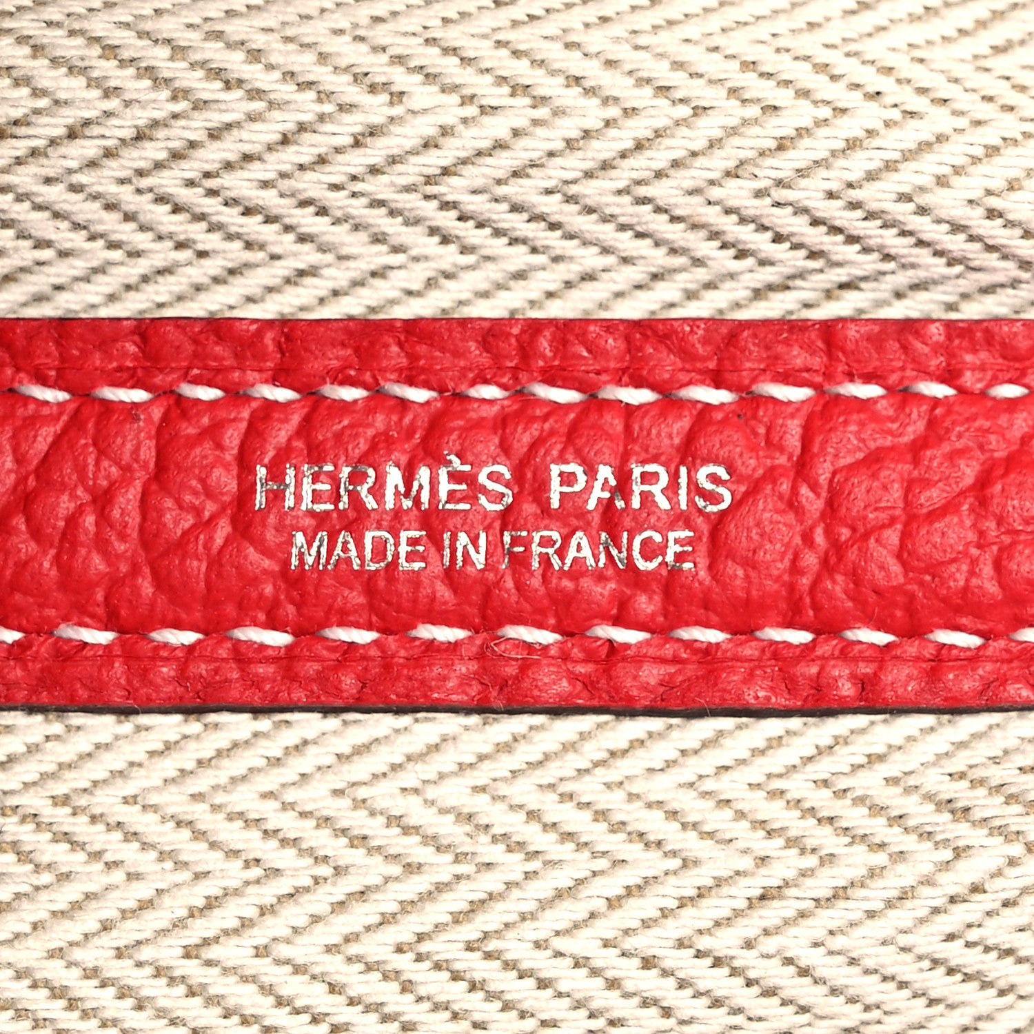 Hermes Negonda Garden Party 30 TPM Rouge Casaque 6 of 10