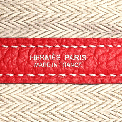 Hermes Negonda Garden Party 30 TPM Rouge Casaque 6 of 10
