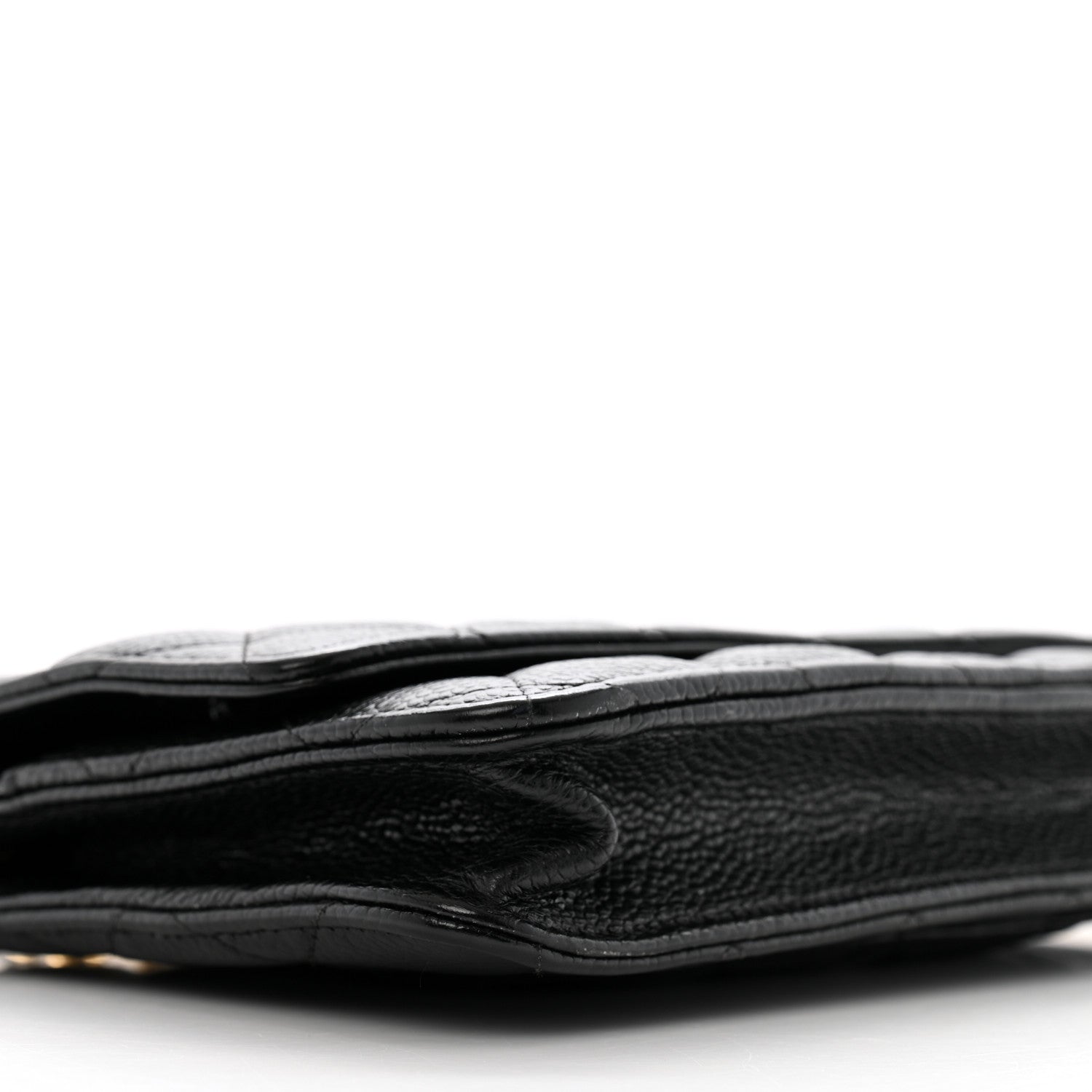 Chanel Caviar Quilted Wallet On Chain WOC Black 10 of 12