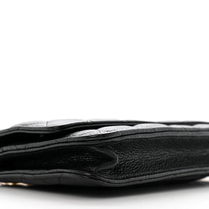 Chanel Caviar Quilted Wallet On Chain WOC Black 10 of 12