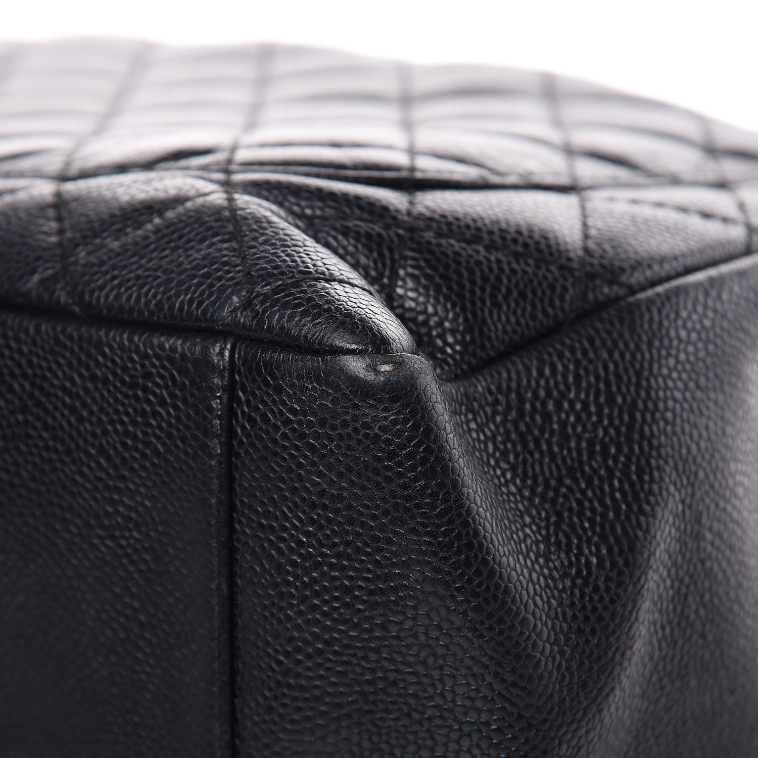 Chanel Caviar Quilted Grand Shopping Tote GST Black 15 of 26