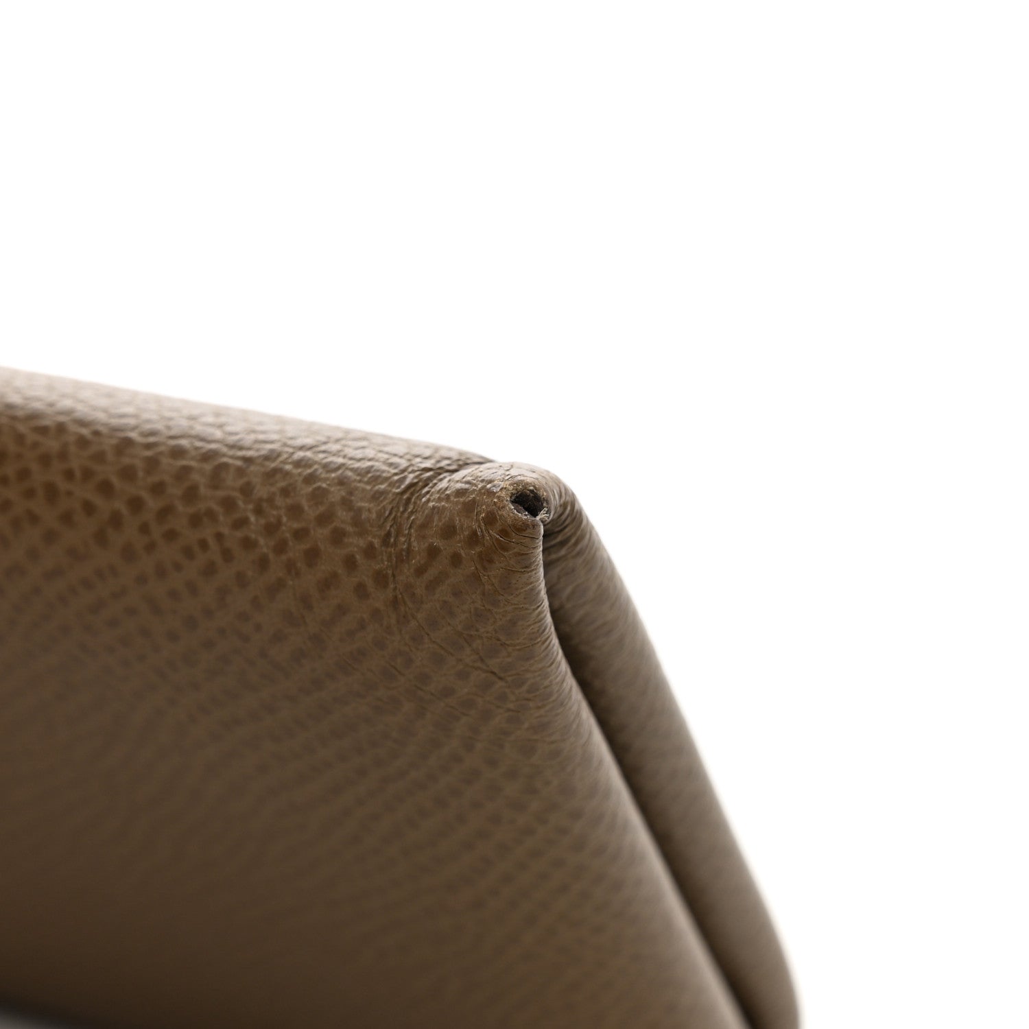Hermes Epsom Calvi Card Case Etoupe 7 of 9