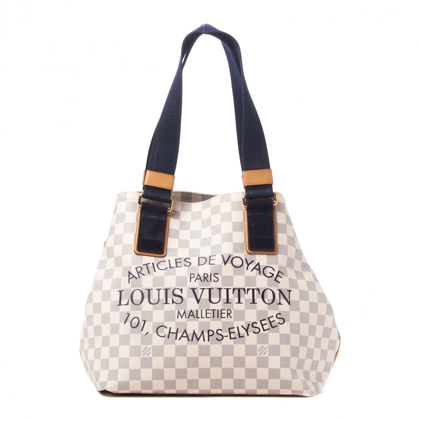 Damier Azur Beach Cabas PM