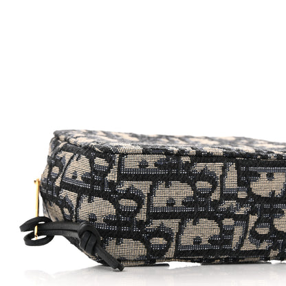 Christian Dior Oblique Belt Pouch Blue 8 of 10
