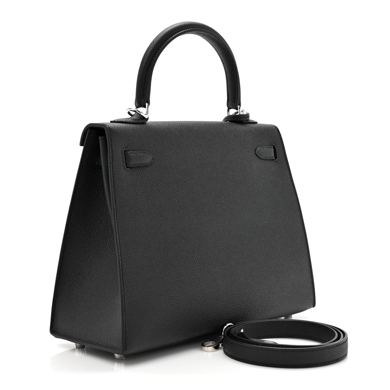 Hermes Epsom Kelly Sellier 25 Black 3 of 12