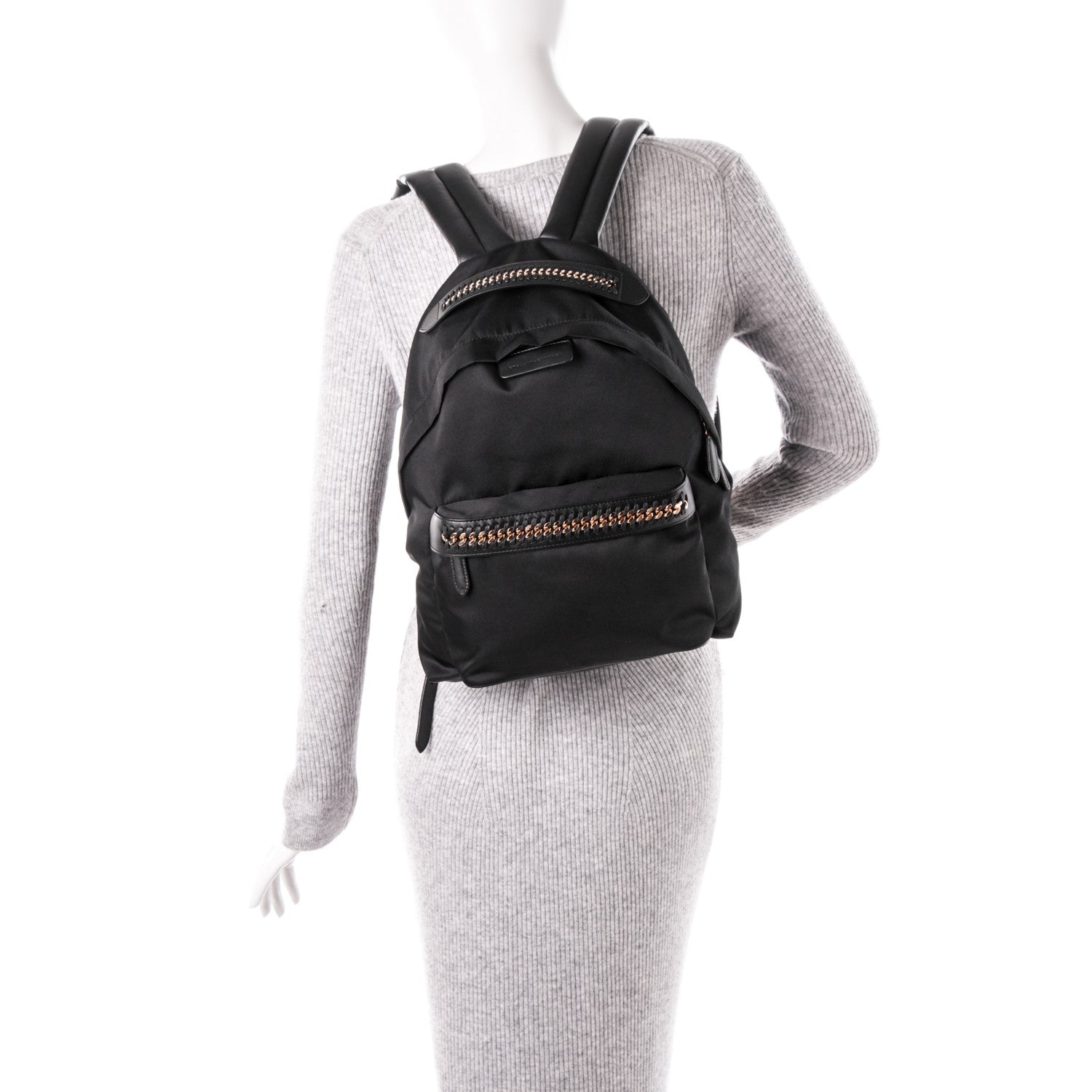Stella McCartney Nylon GO Backpack Black 2 of 7