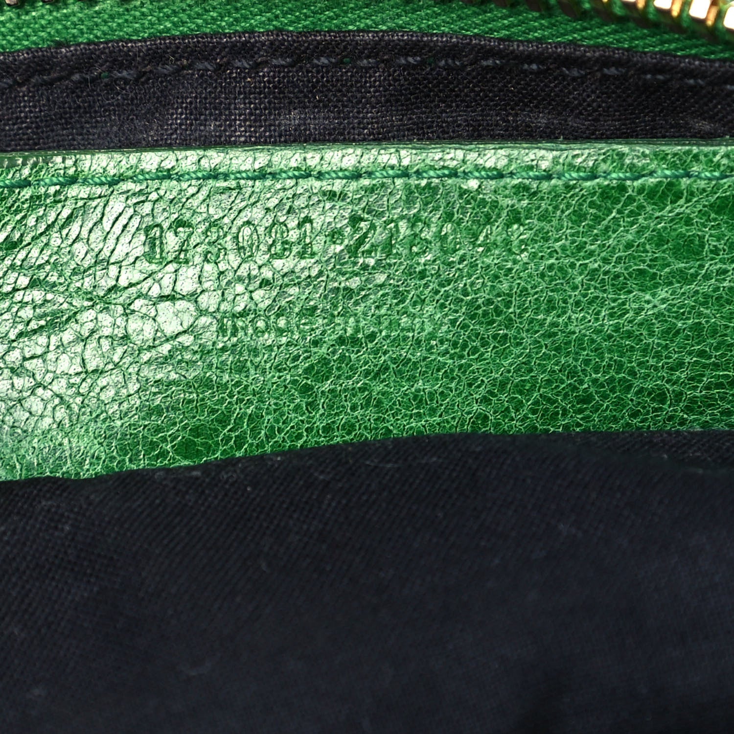 Balenciaga Chevre Giant 21 Gold Hardware Day Hobo Vert Gazon 7 of 17