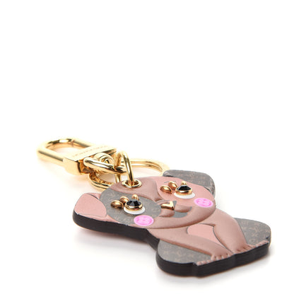 Louis Vuitton Monogram Puppy Bag Charm Key Holder 4 of 5