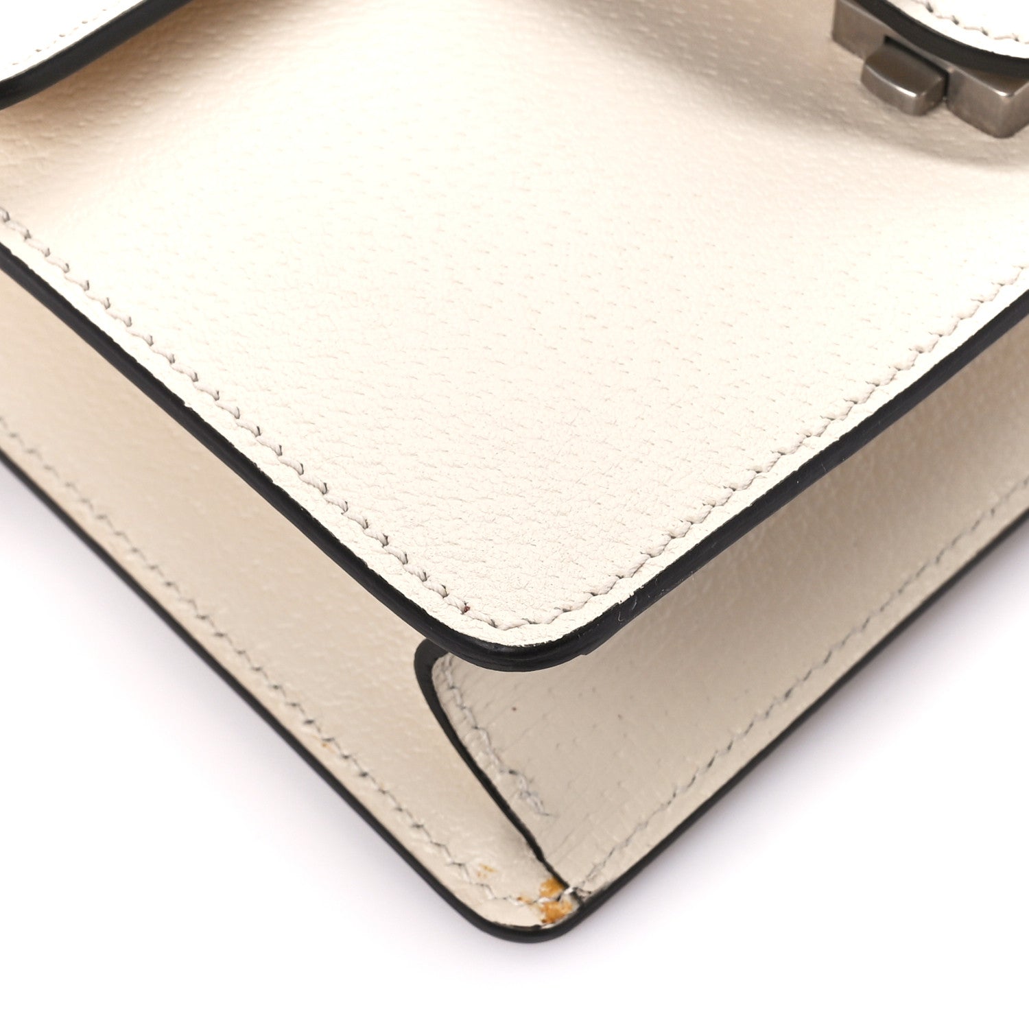 Gucci Dollar Calfskin Crystal Mini Dionysus Shoulder Bag Mystic White Black Diamond 10 of 12