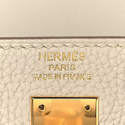 Hermes Togo Kelly Retourne 25 Beton 24 of 38
