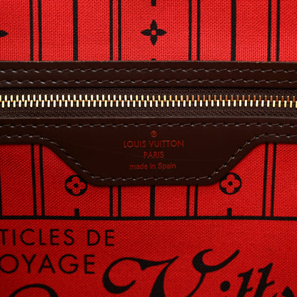 Louis Vuitton Damier Ebene Neverfull MM 6 of 12