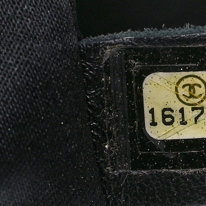 Chanel Calfskin Chevron Quilted Surpique Tote Black 7 of 11