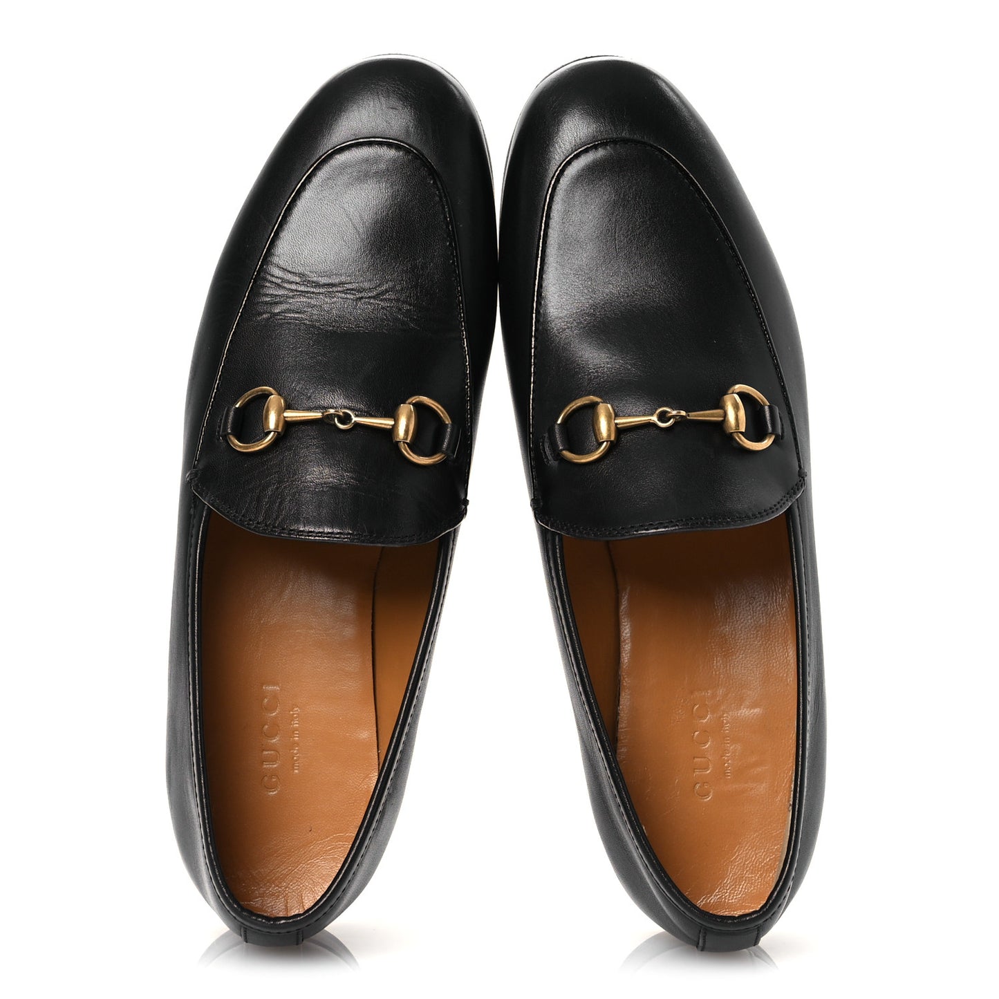 Calfskin Womens Jordaan Loafers 35.5 Black