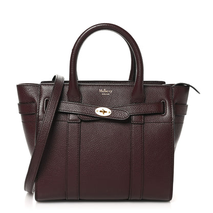 Mulberry Small Classic Grain Mini Zipped Bayswater Oxblood 1 of 9