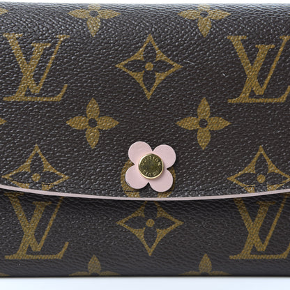 Louis Vuitton Monogram Bloom Flower Emilie Wallet 12 of 12
