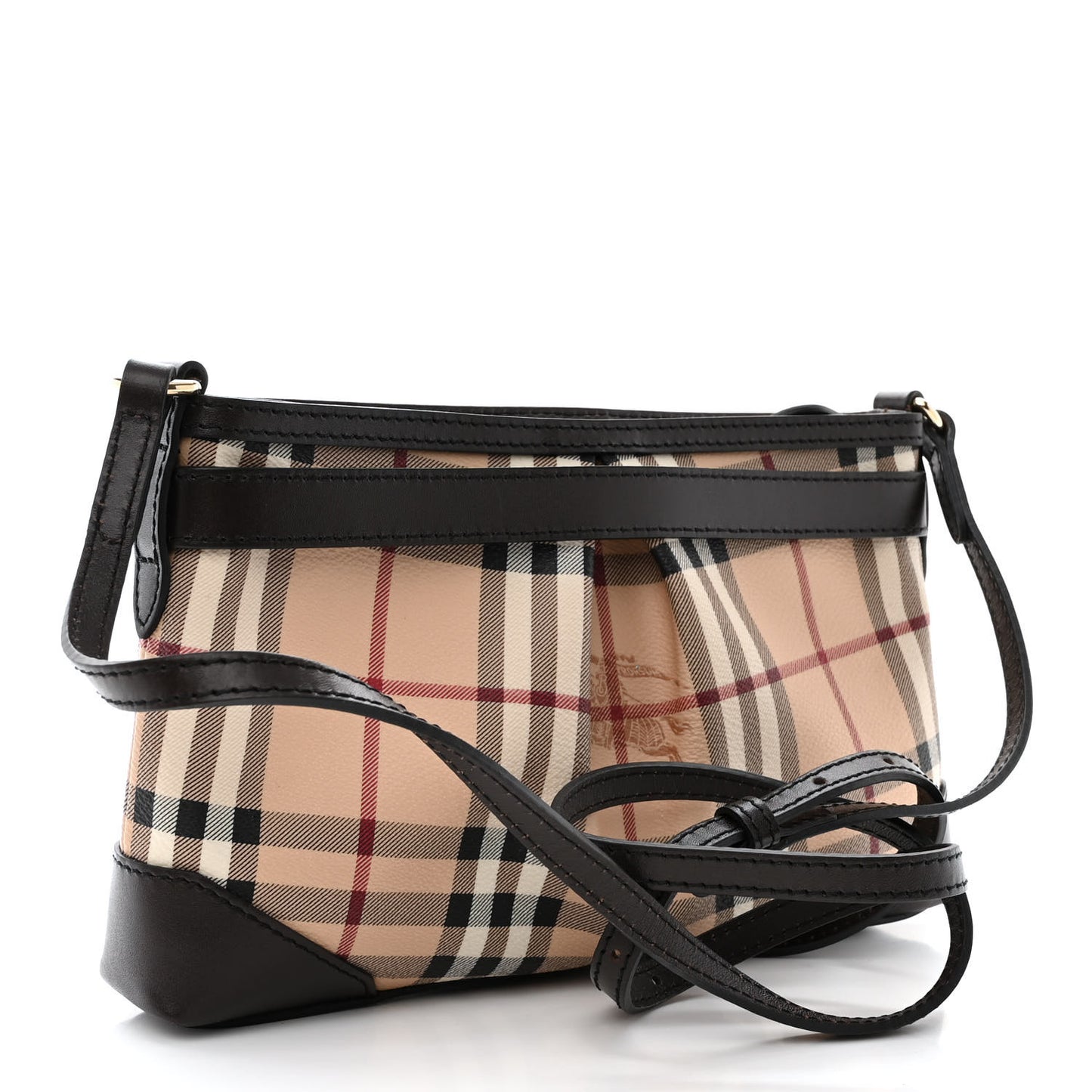 Haymarket Check Smithfield Clutch Chocolate
