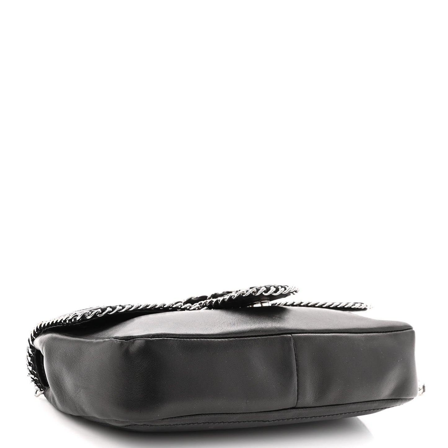 Lambskin Medium Madison Flap Black