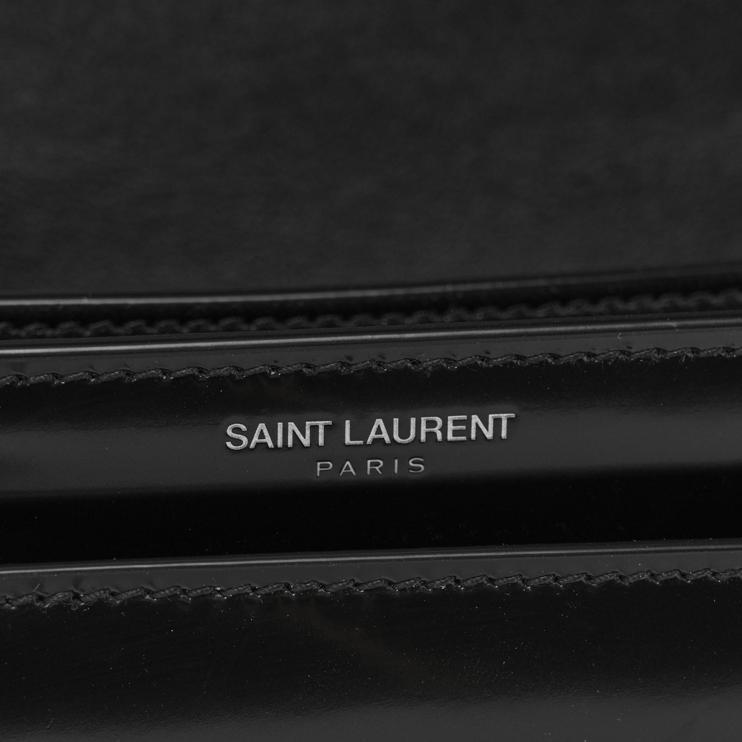 Glazed Calfskin Medium Monogram Sunset Black