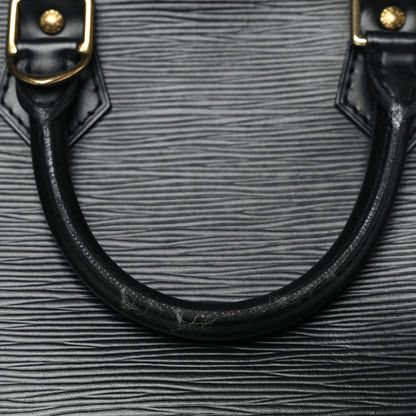 Louis Vuitton Epi Alma PM Black 9 of 11