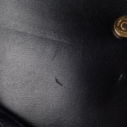 Saint Laurent Calfskin Small Datcha Satchel Bag Black 8 of 11