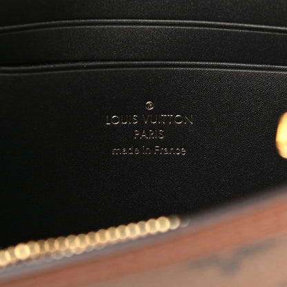 Louis Vuitton Reverse Monogram Dauphine Chain Wallet 6 of 10