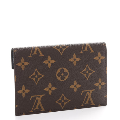 Louis Vuitton Monogram Daily Organizer Envelope Insert Black 3 of 7