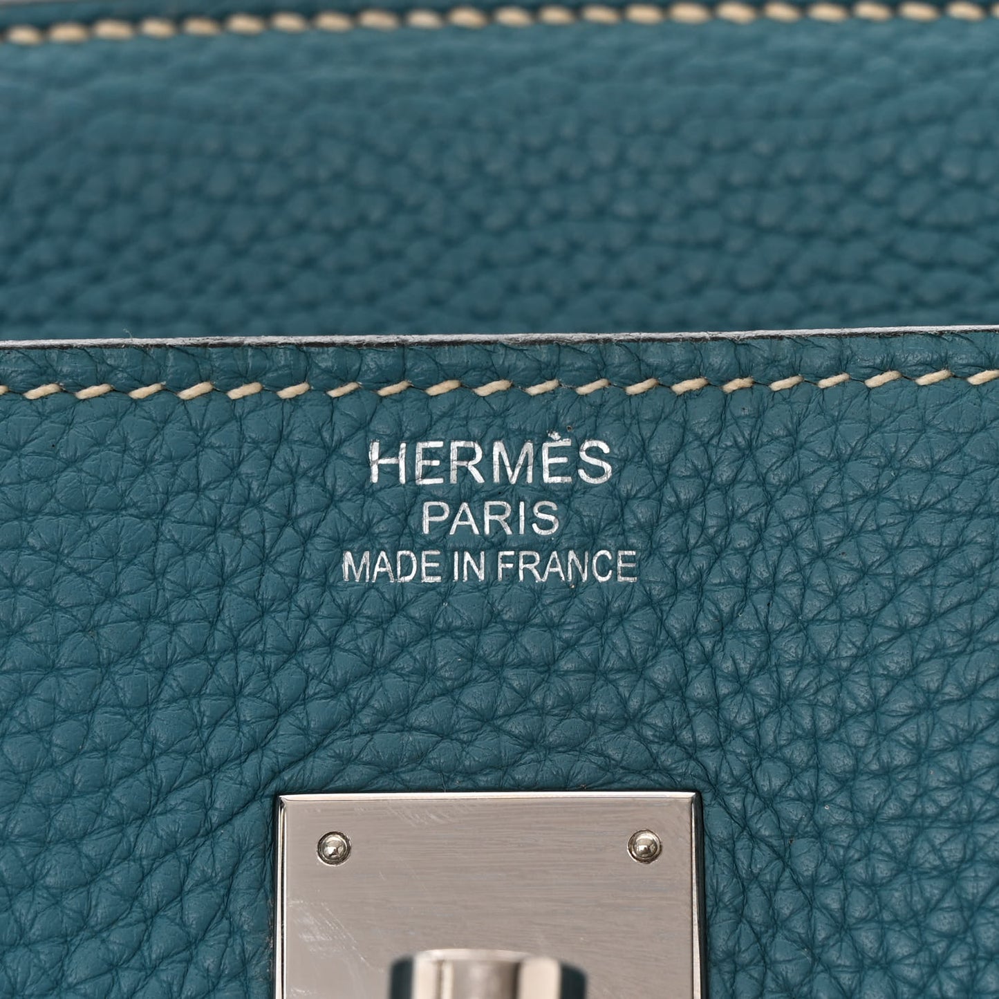 Togo Birkin 35 Blue Jean