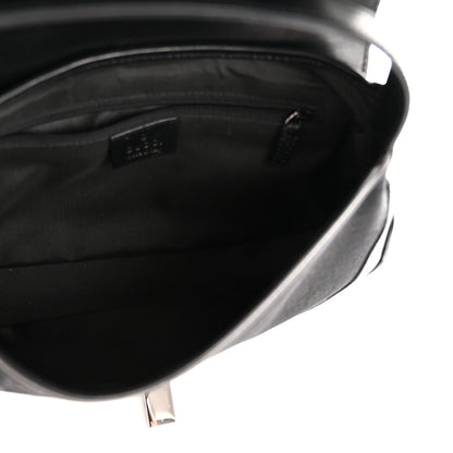 Gucci Monogram Calfskin Small Jackie O Hobo Black 5 of 13