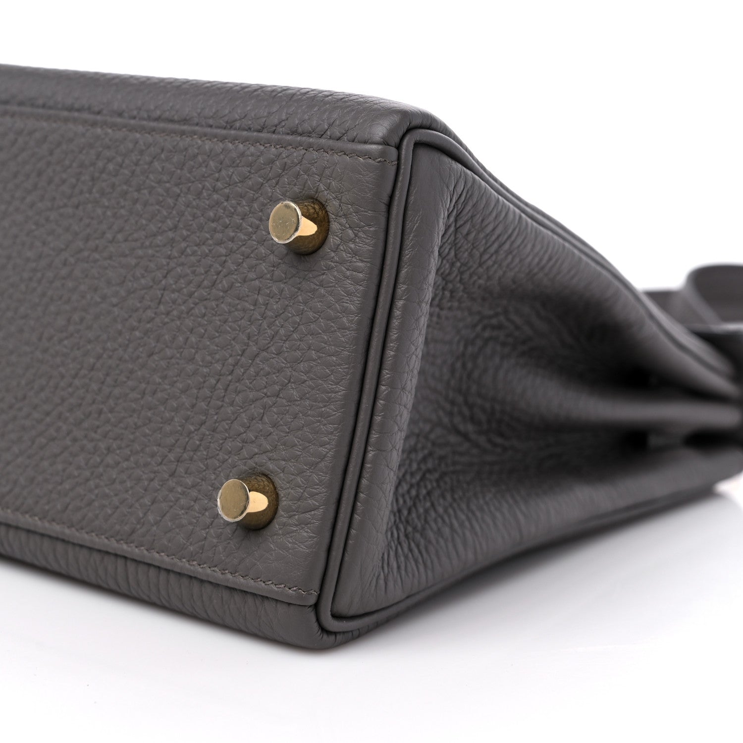 Hermes Togo Kelly Retourne 25 Etain 9 of 10