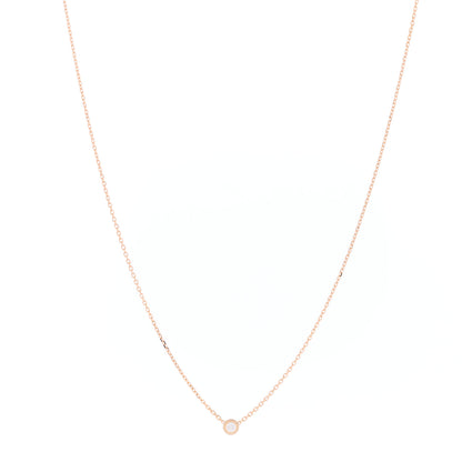 Cartier 18K Pink Gold Diamond XS D'Amour Pendant Necklace 1 of 4