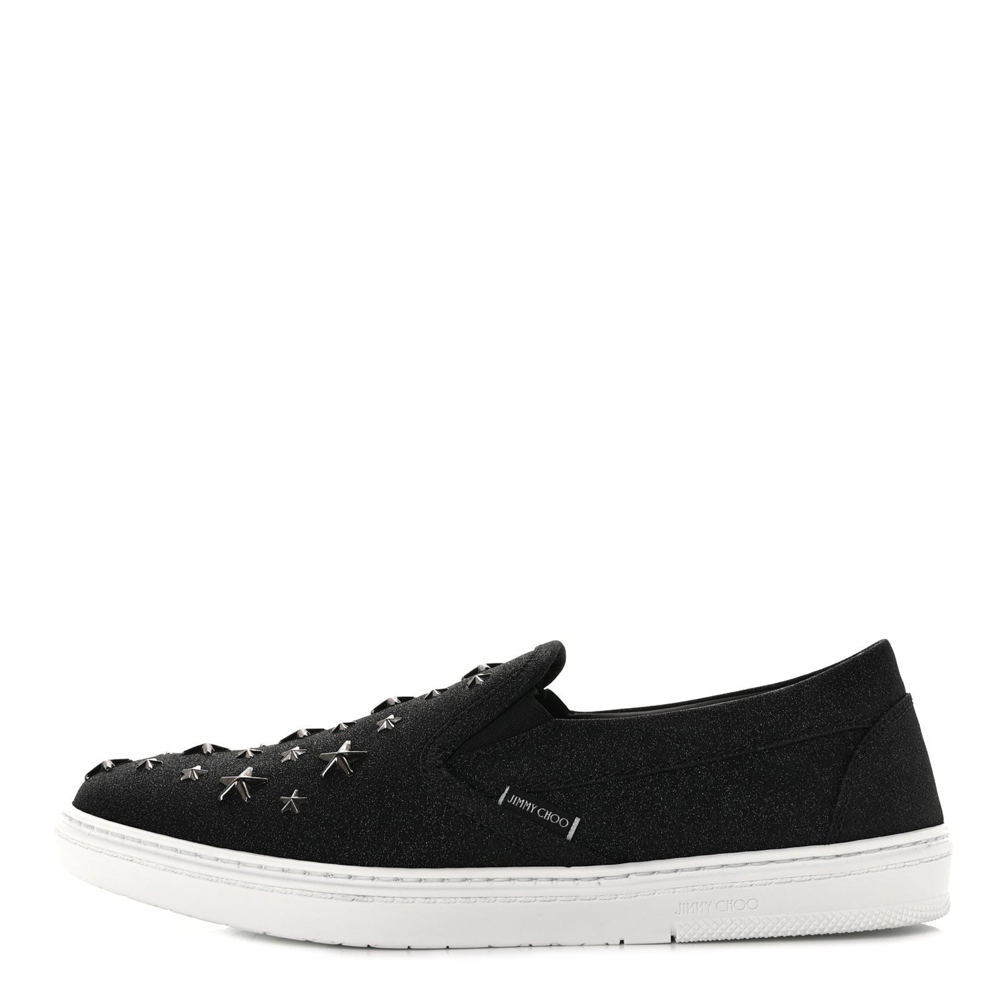 Fine Glitter Suede Mens Grove Sneakers 41.5 Black