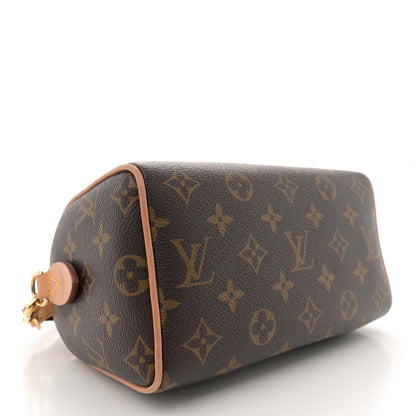 Louis Vuitton Monogram Speedy Bandouliere 20 Black 4 of 12