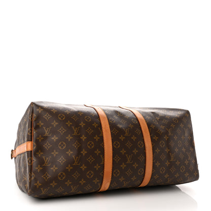 Louis Vuitton Monogram Keepall Bandouliere 55 3 of 16